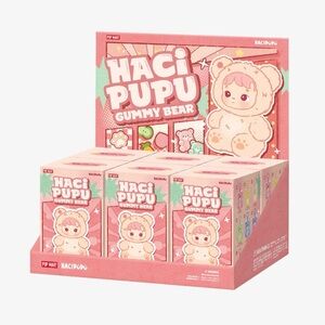 HACIPUPU Gummy Bears Pop Mart Plush Pendant - Set of 6